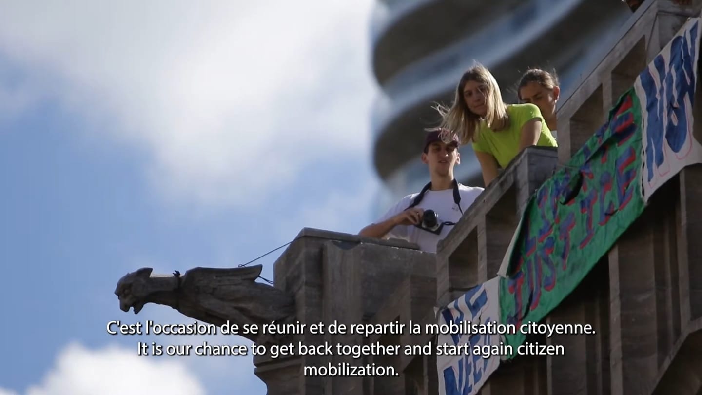 Still from “Environmental March”