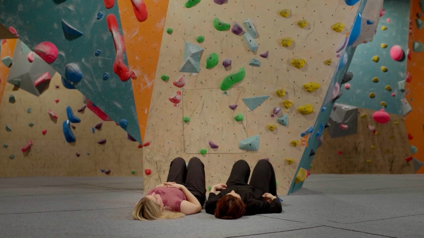Still 9 of 12 from “White City Bouldering”